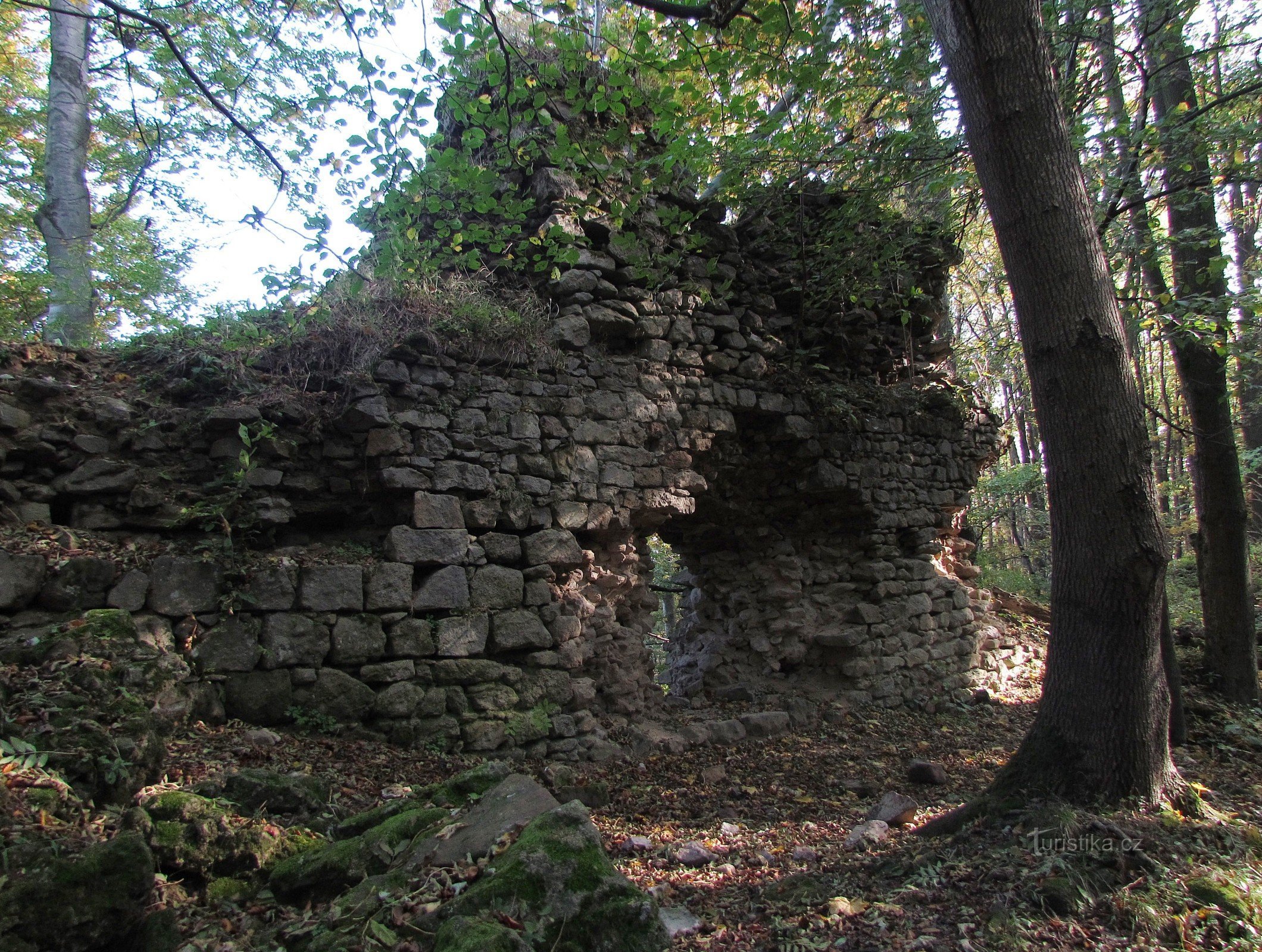ruínas do castelo