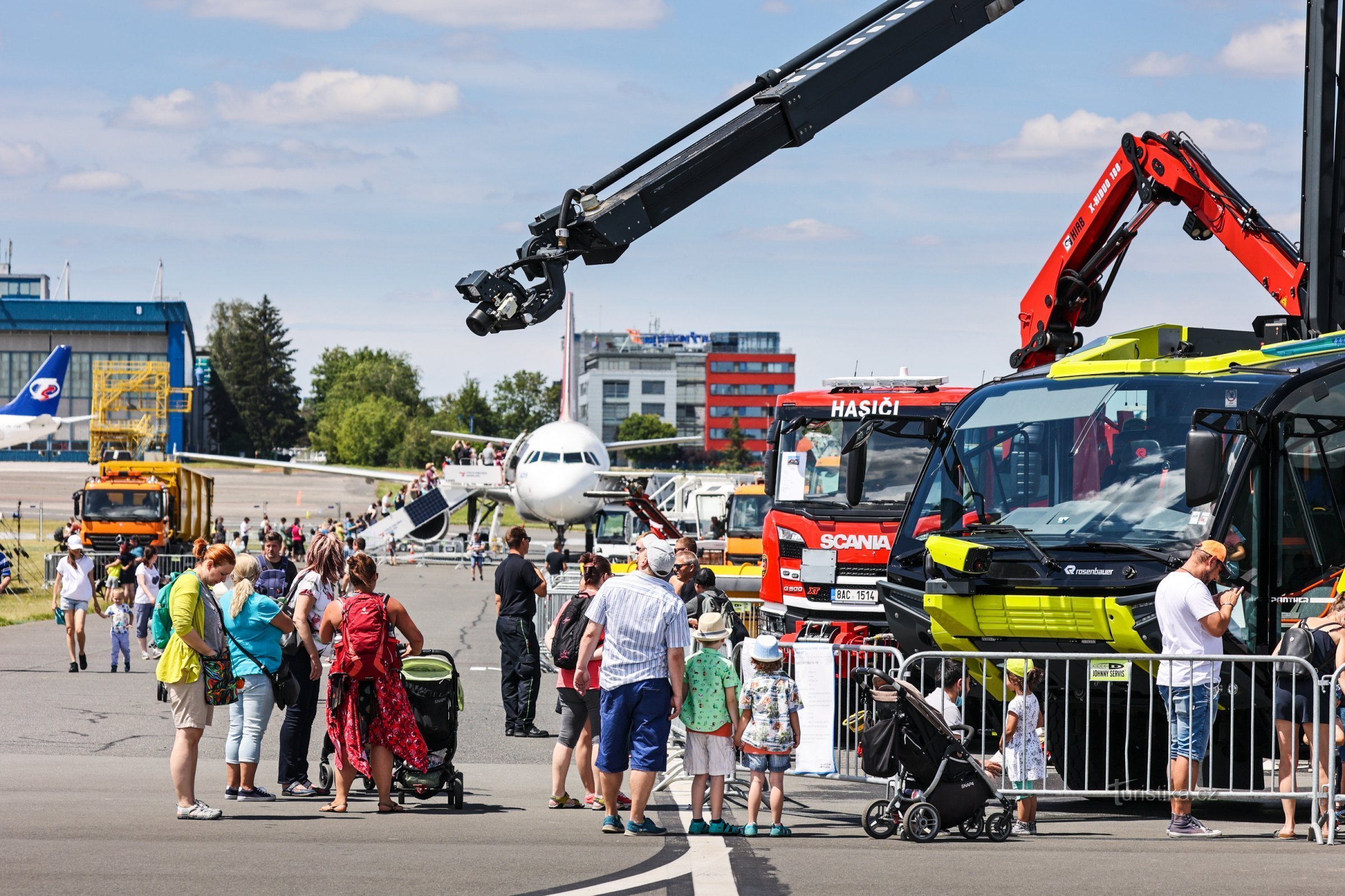 Runway Park op de luchthaven van Praag