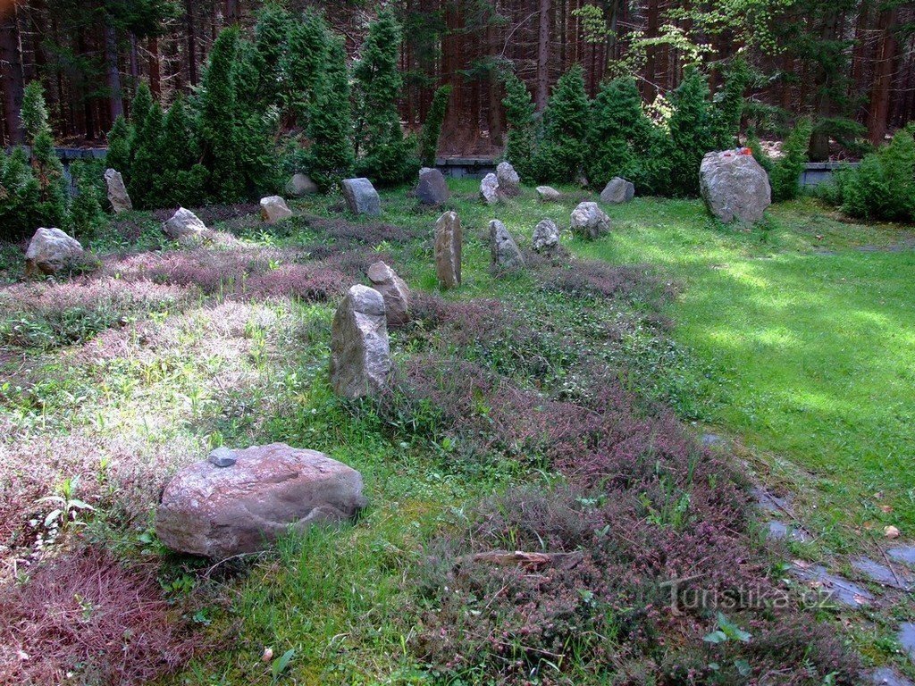 Russisk kirkegård - 1 sten/1 fange