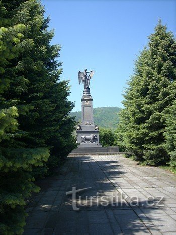 Russian monument to the battle of 1813