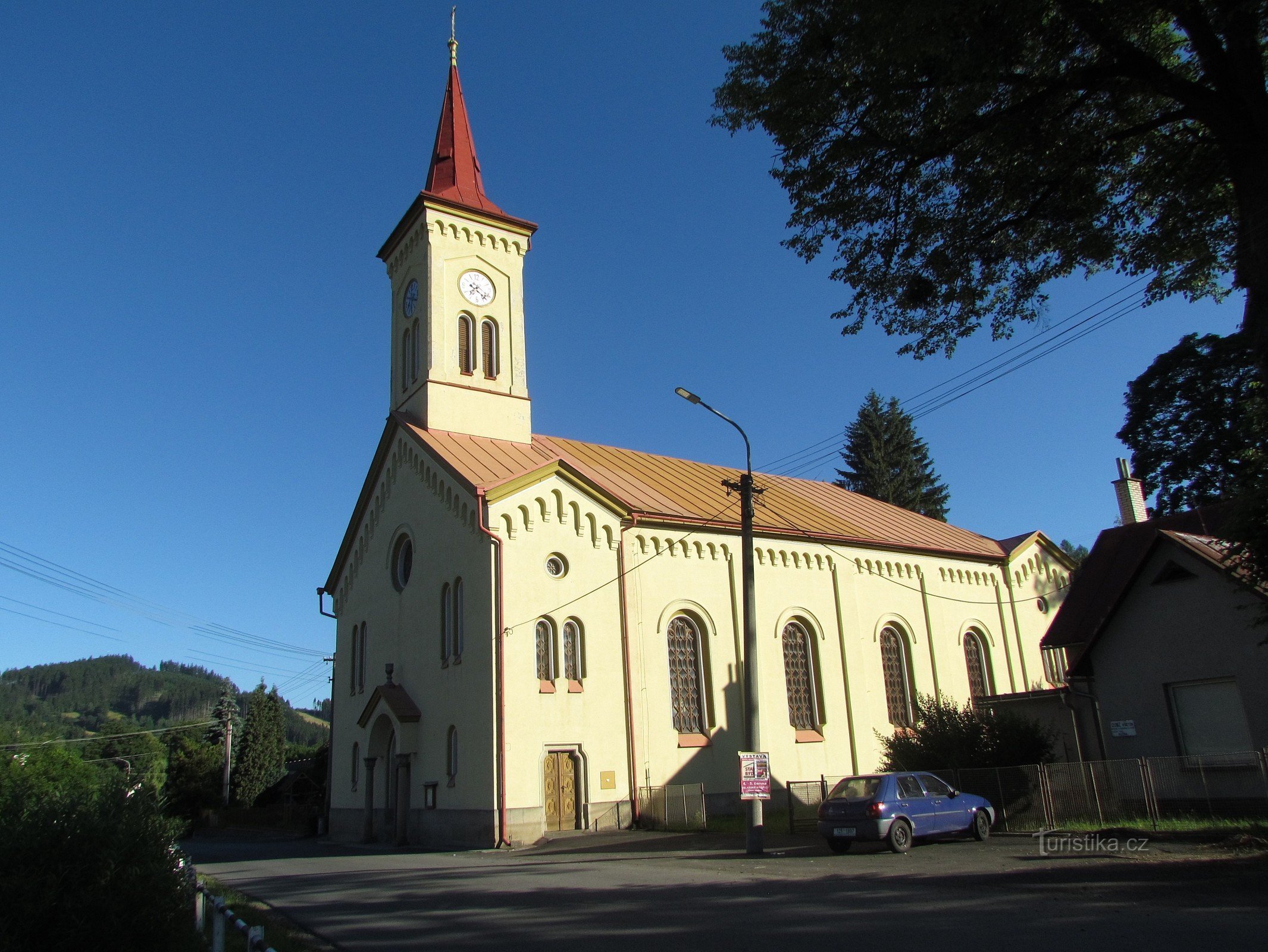 Růžďka - evangelische kerk