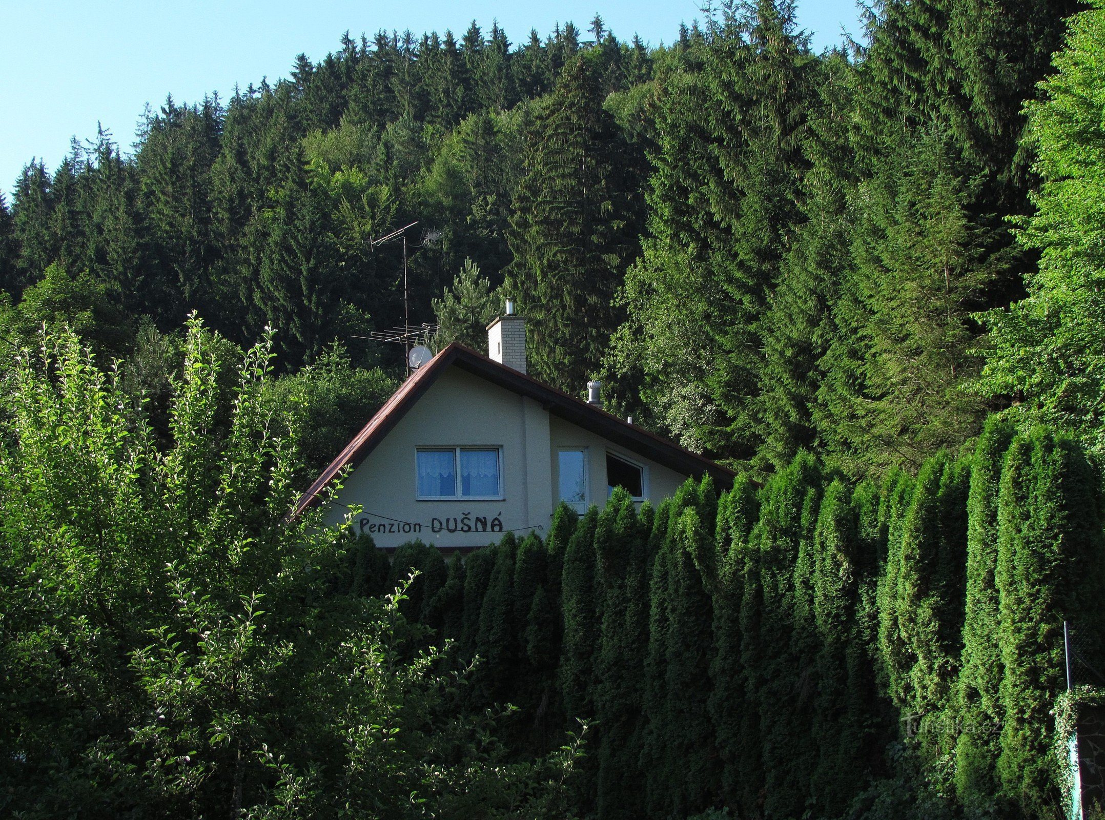 Růžďka - Gästehaus Dušná