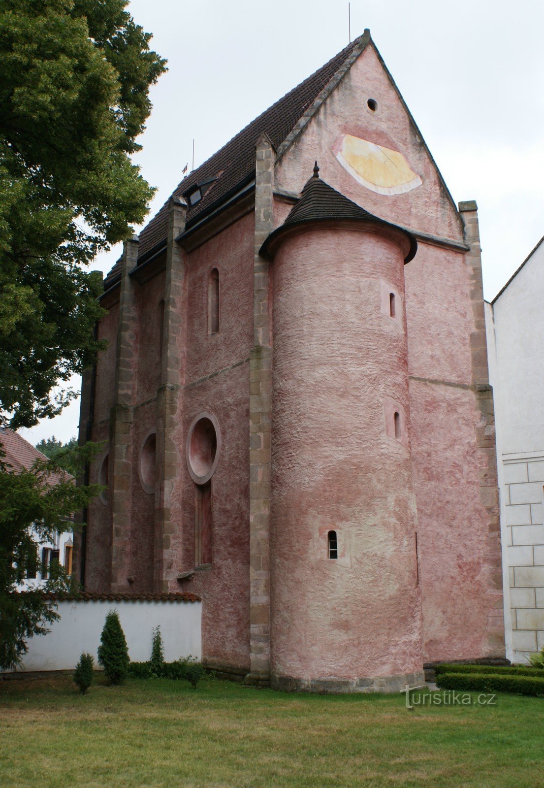capela roz a Îngerilor Păzitori