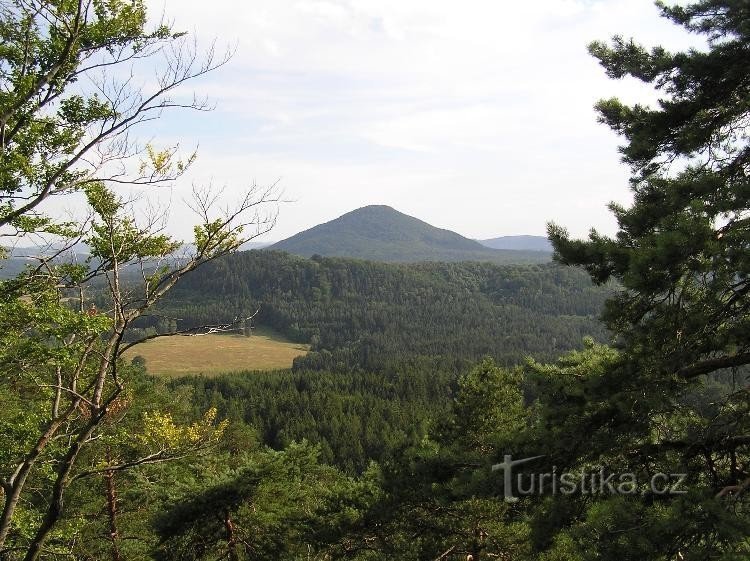 Růžovský vrch: từ Malá Pravčická brány