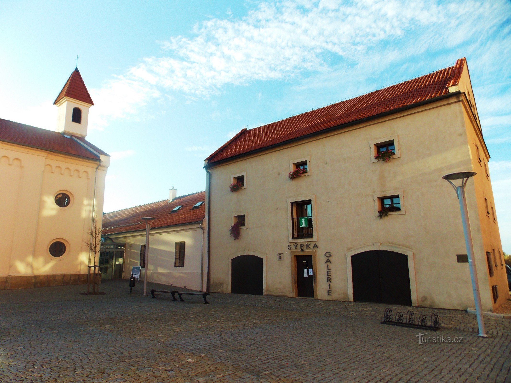 Rosa slottet Žerotín i Valašské Meziříčí