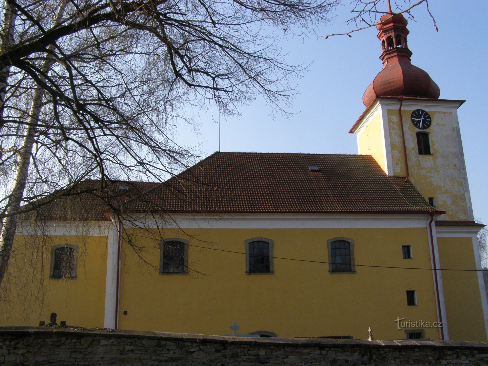 Rybná nad Zdobnicí - Pyhän Nikolauksen kirkko. Jakub