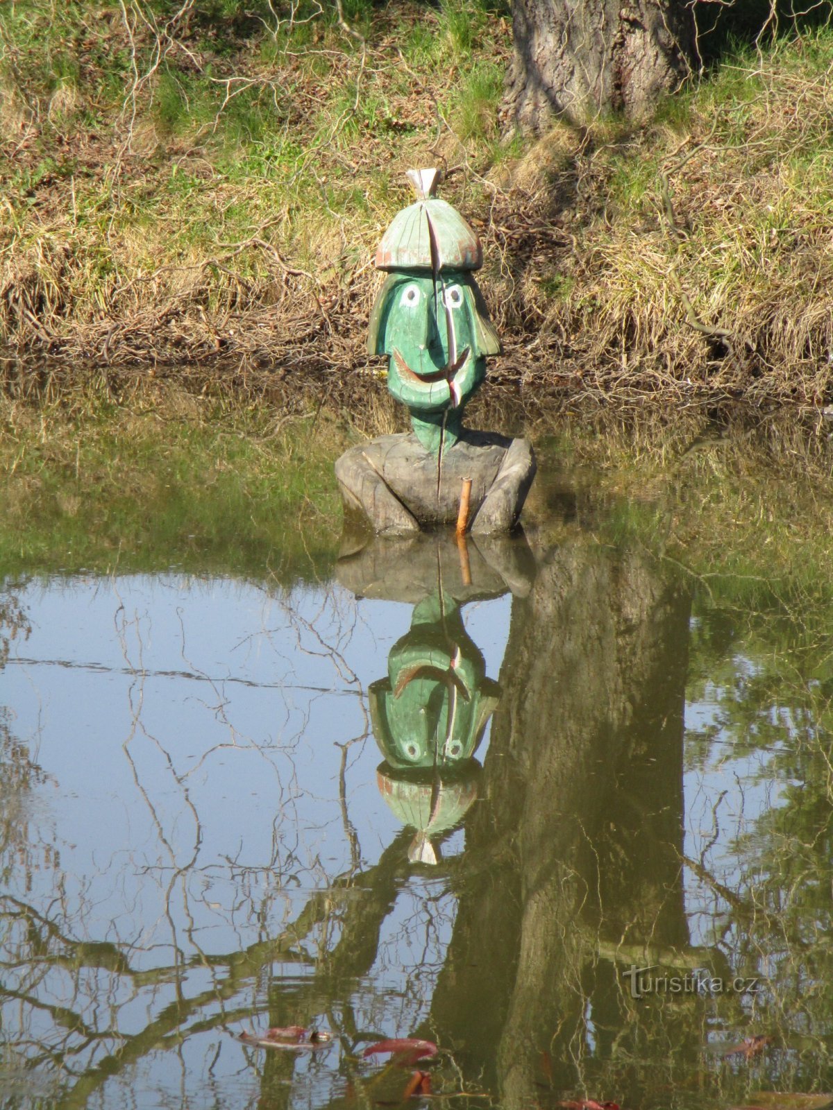 Kratochvílka pond (Lhota pod Libčany, 7.4.2020 April XNUMX)