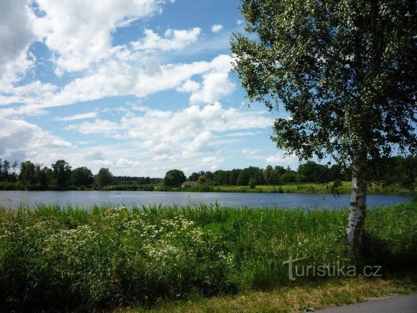 Mařka dam nær Staňkov