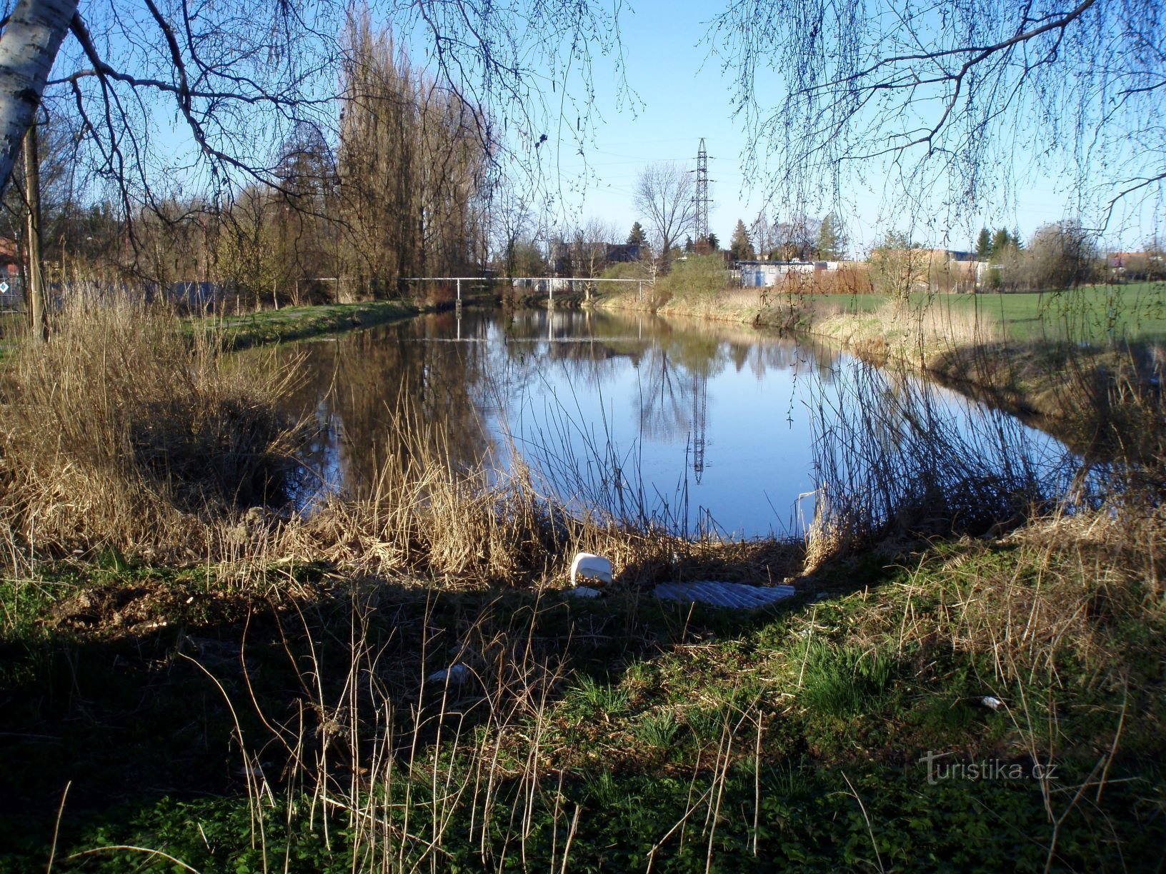 Pond under Pálenkou (Hradec Králové, 10.4.2011/XNUMX/XNUMX)