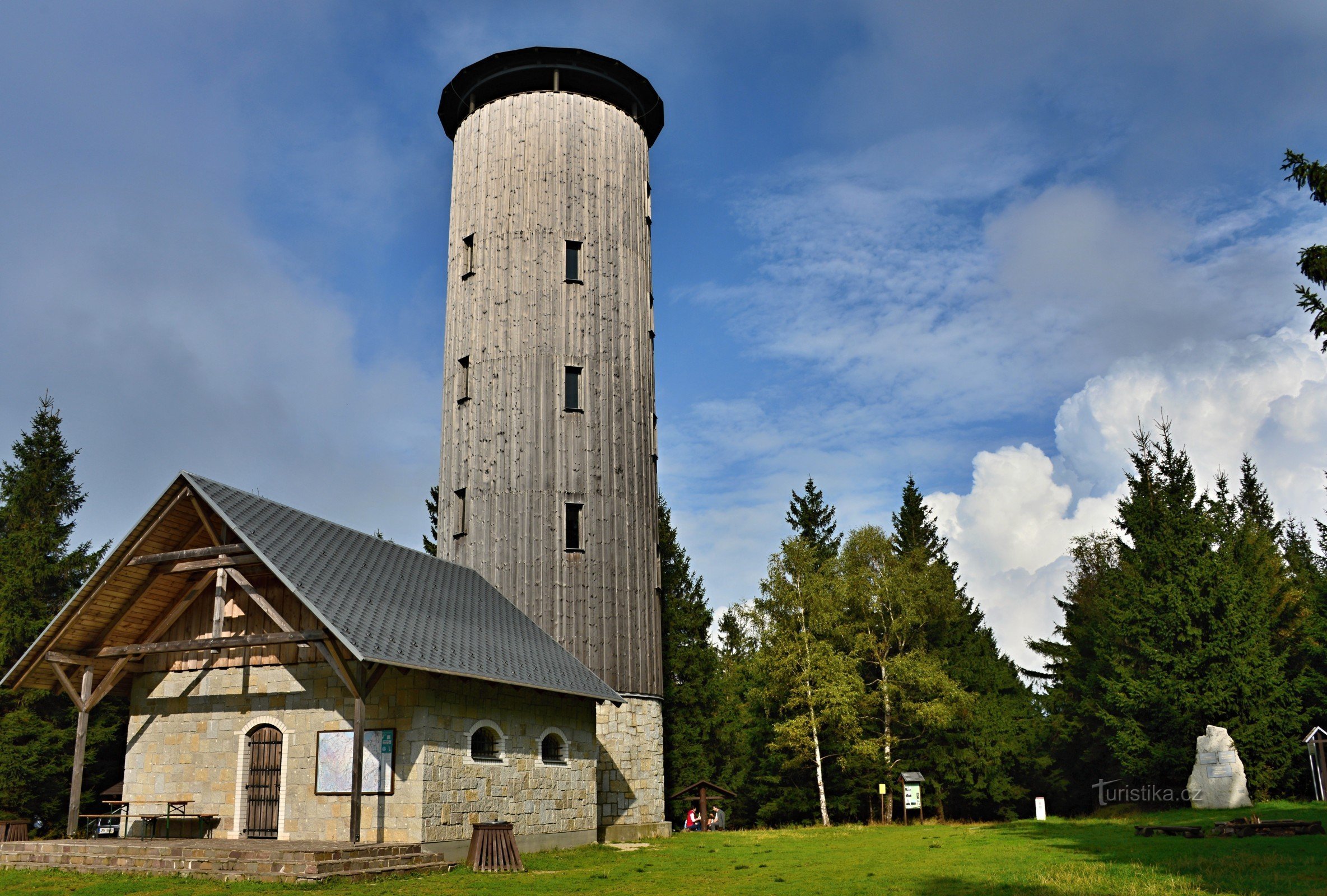 Rychlebské hory: Borůvková hora (obszervatórium)