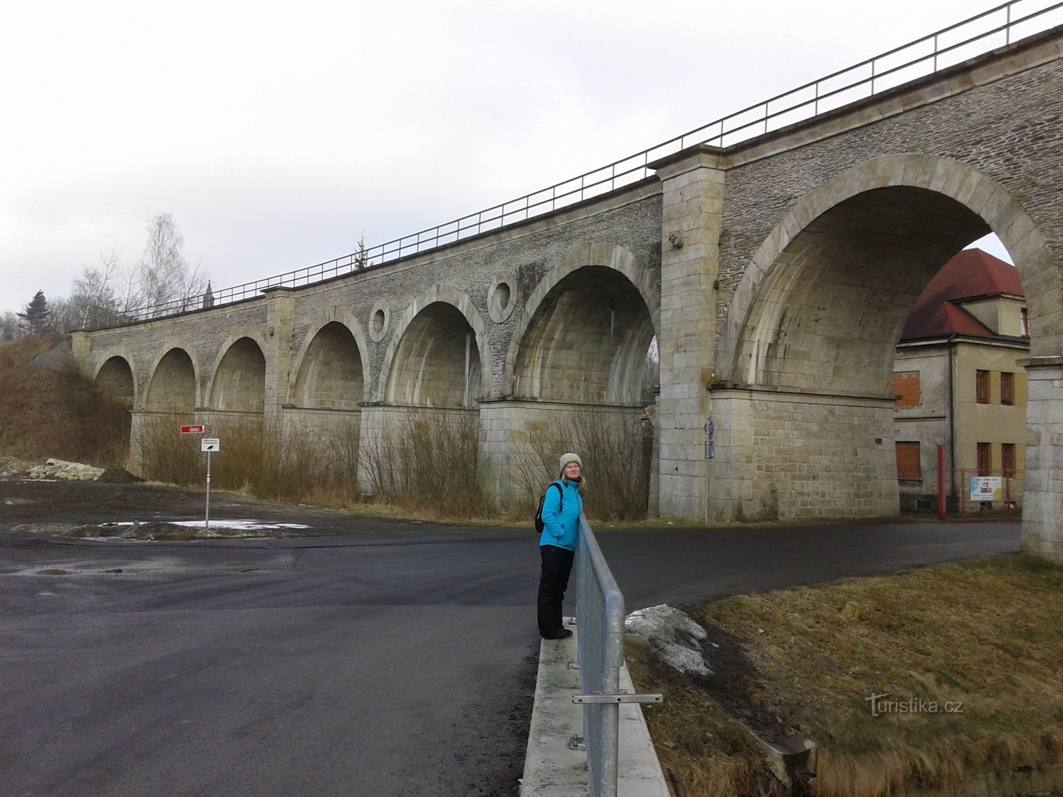 Rychnov pri Jabloncu nad Nisou - železniški viadukt