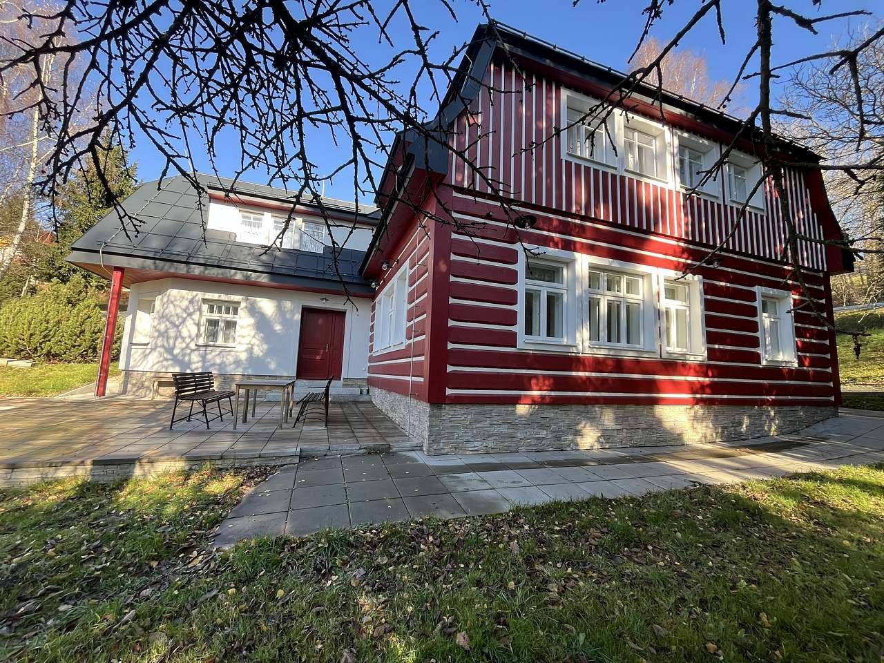 Rychtrova bouda na podzim