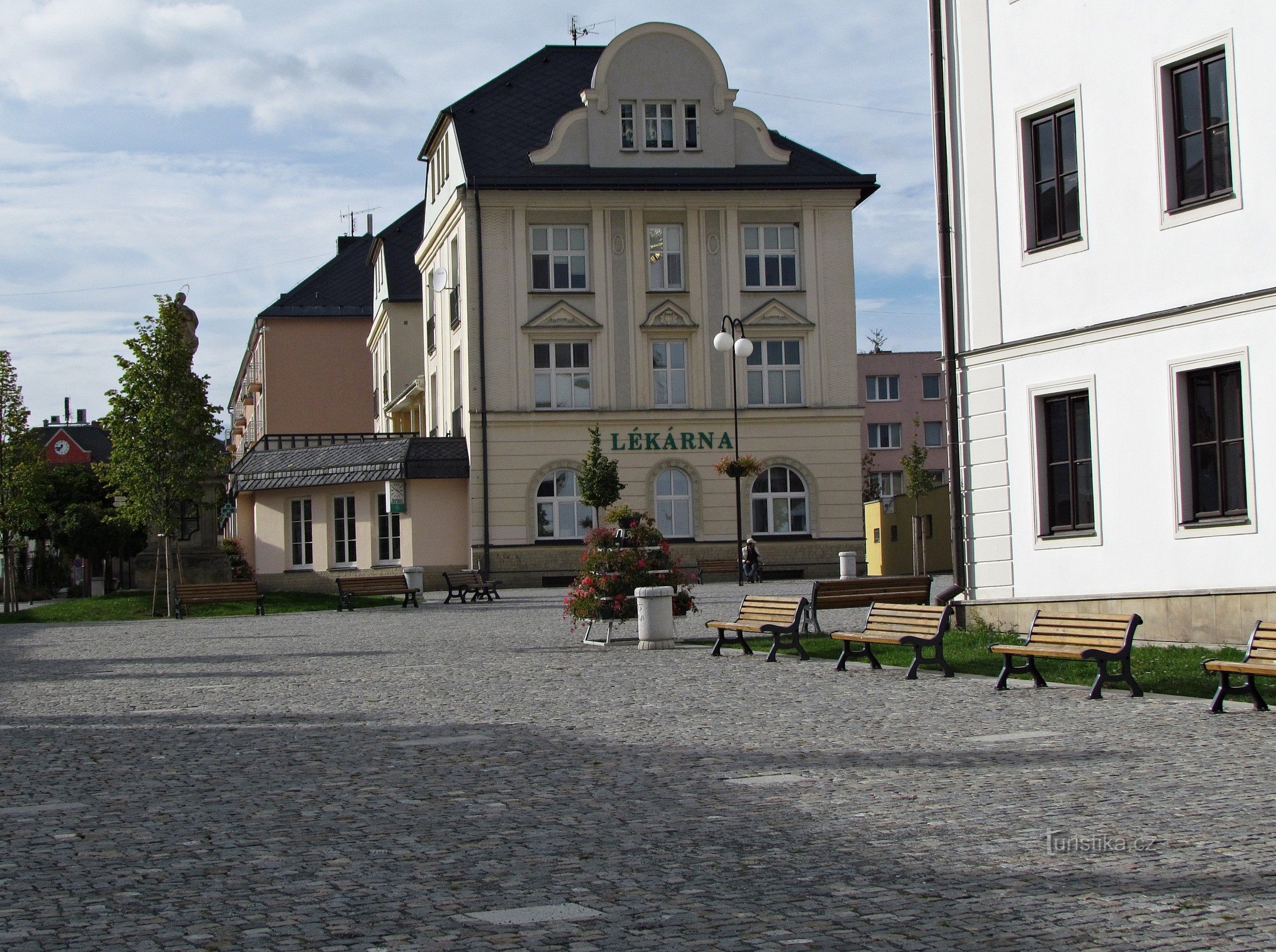 Rýmařov - edificio de farmacia