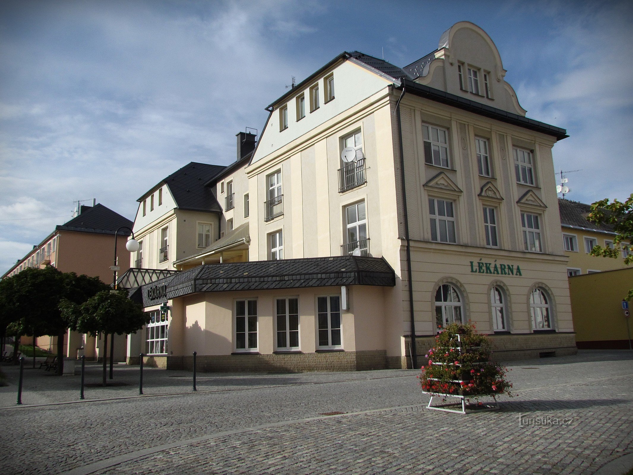 Rýmařov - edificio de farmacia