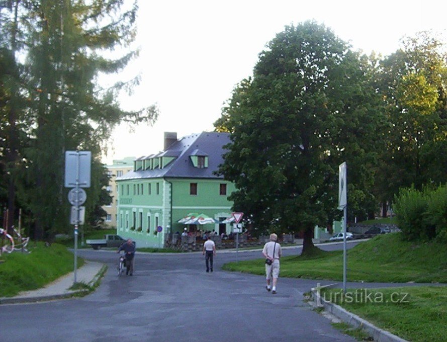 Rýmařov-berărie și hotel Exelent-Foto: Ulrych Mir.