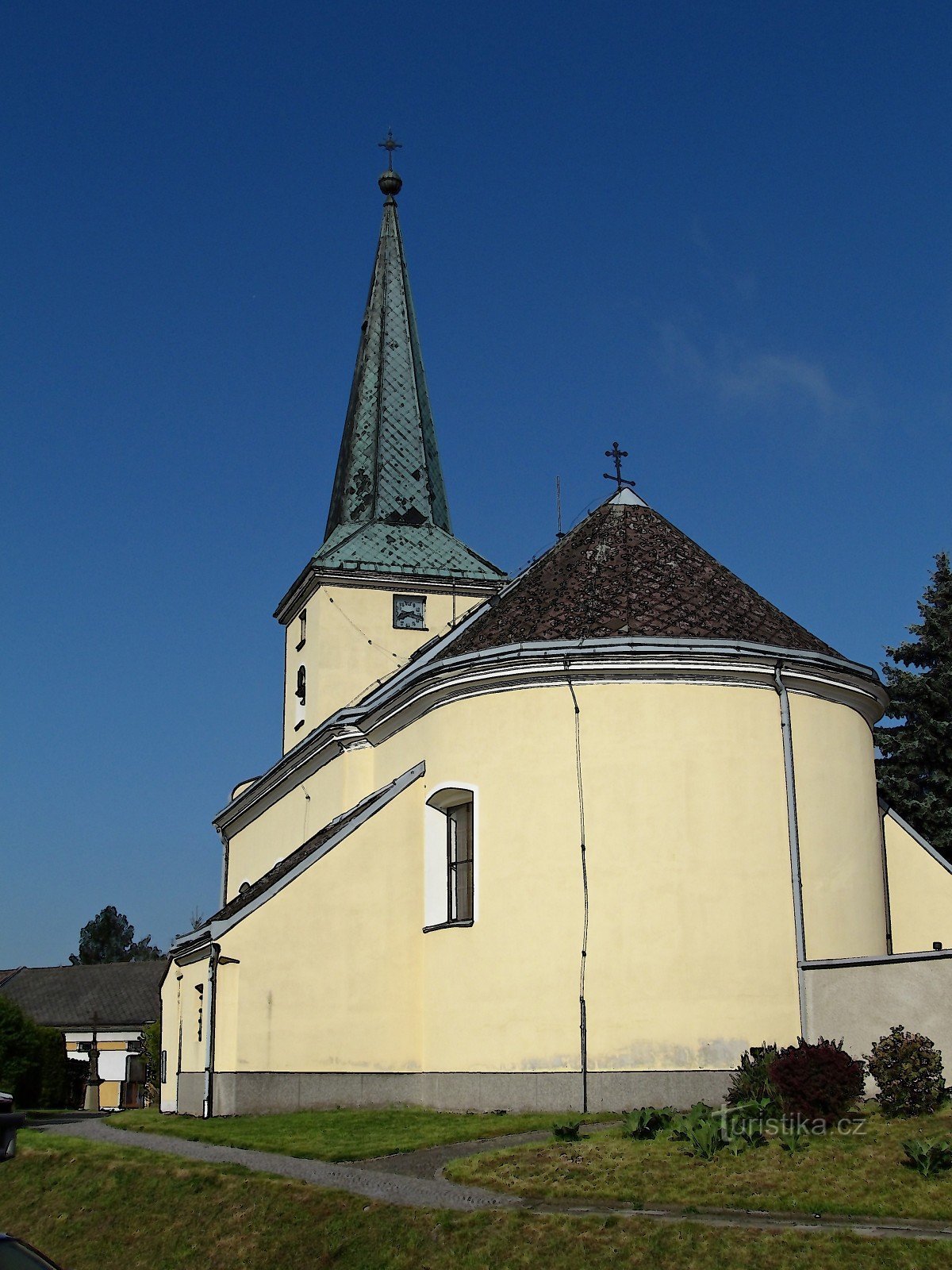 Rymice - kirken St. Bartholomew