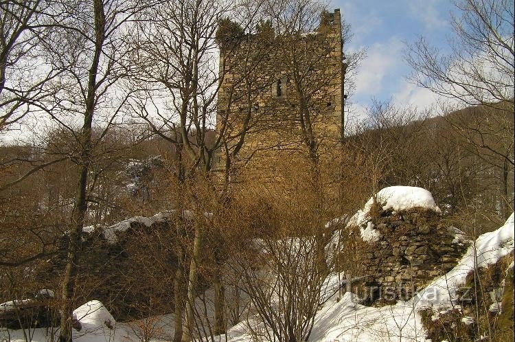 Rýzmburk: Lehrpfad durch die Natur und Geschichte von Osek