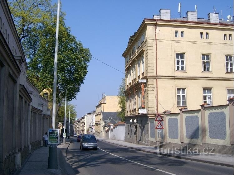 Sacré Coeur desde la calle Holečkova