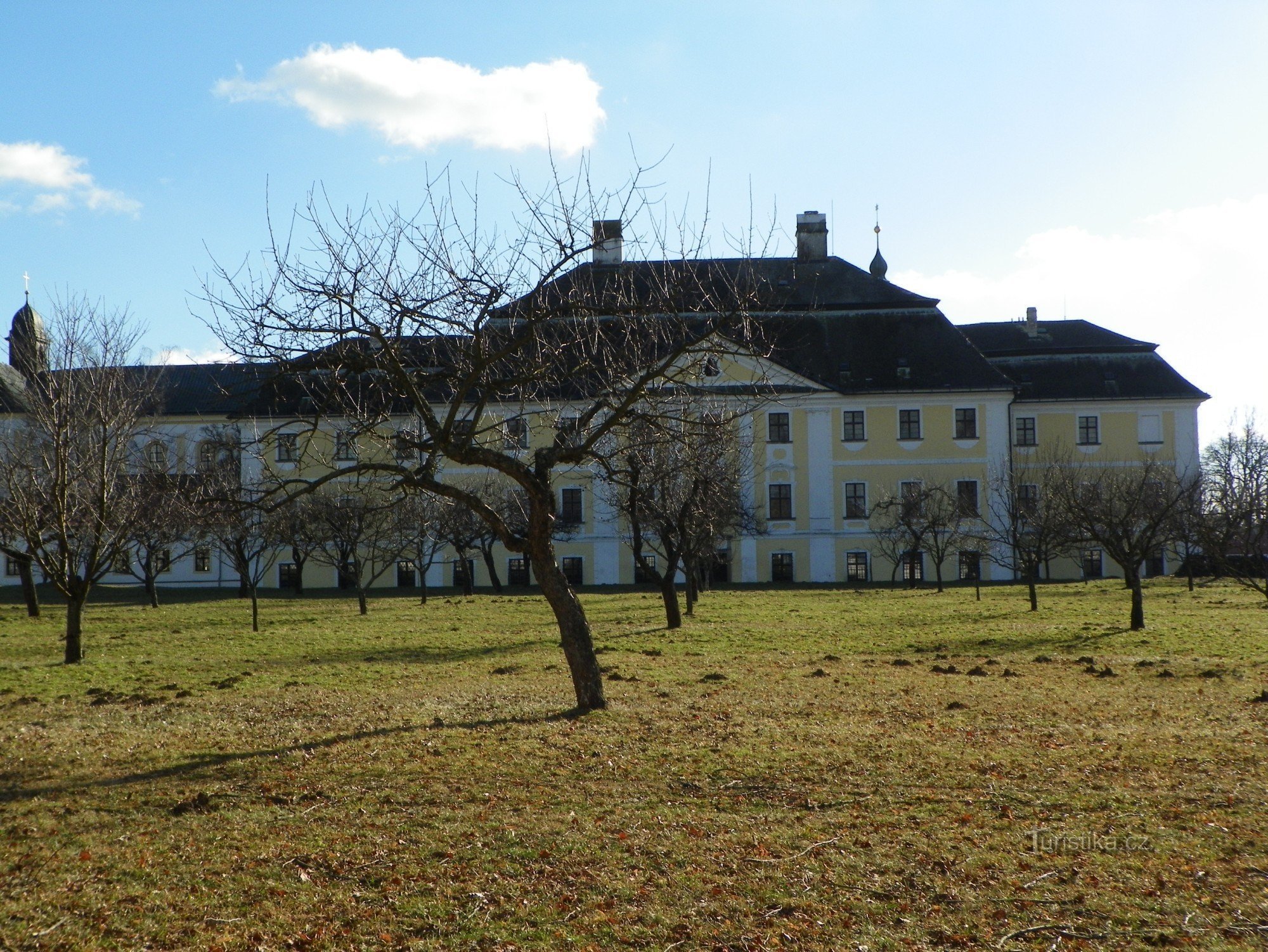 Giardino del castello di Žďár