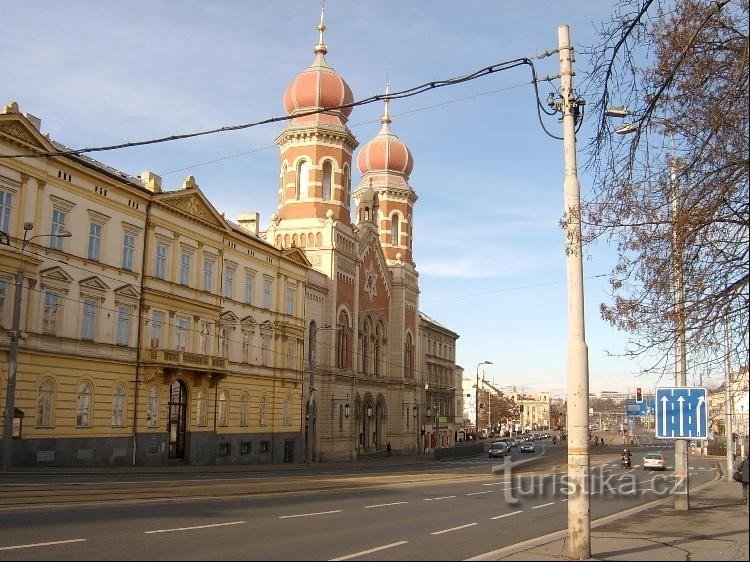 Sady Pětatřicátníků - Velká synagoga