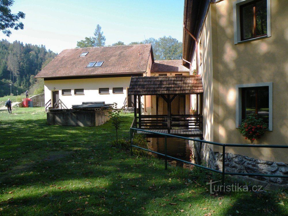 The saffron mill near Bobrůvka