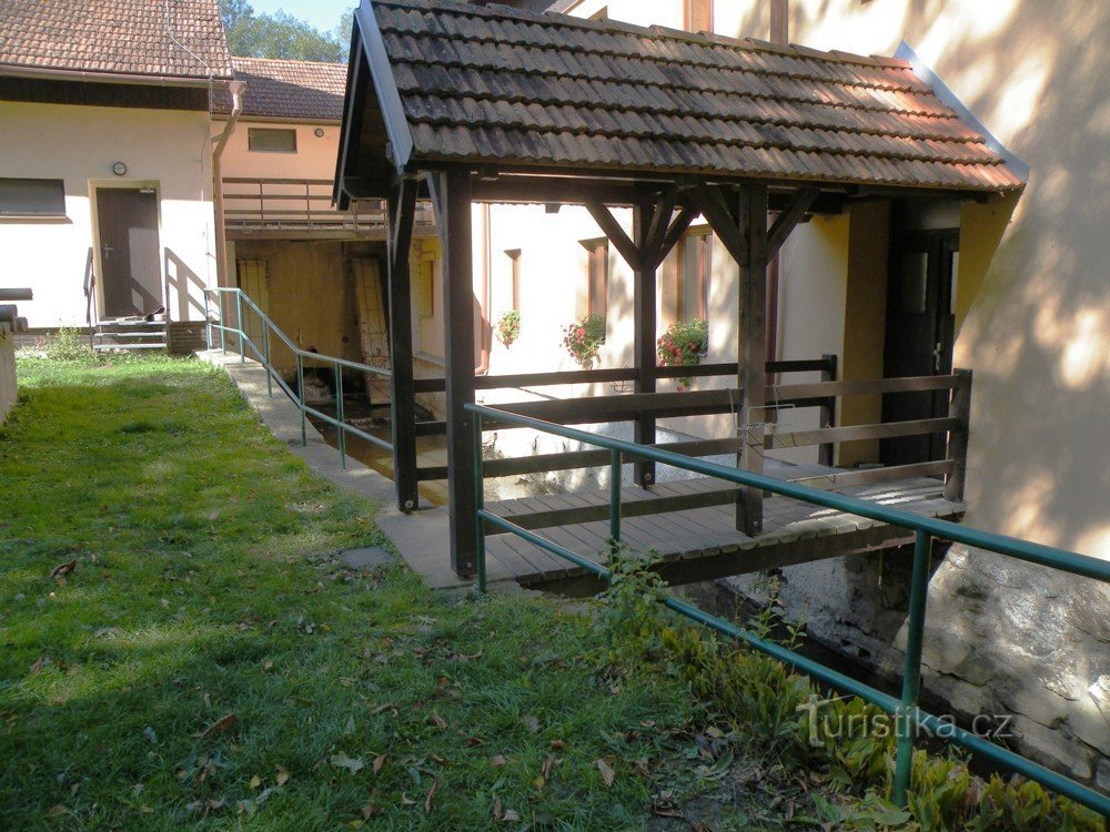 The saffron mill near Bobrůvka