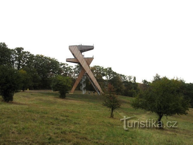 Salaš (Uherské Hradiště district) – village and lookout tower