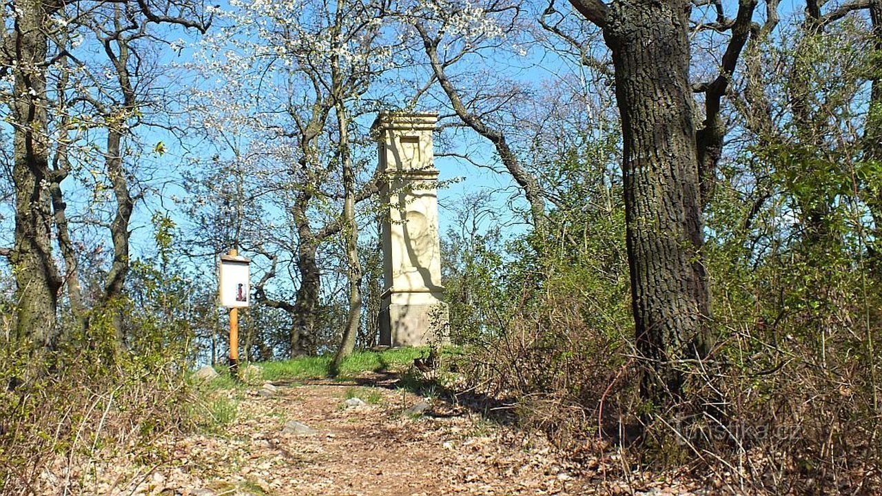 Salvator, sockel på statyn av St. Salvatore