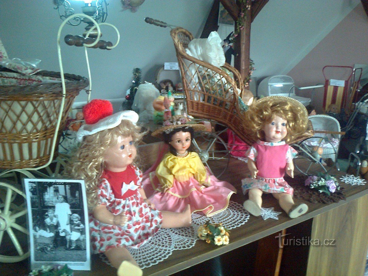 The dolls themselves