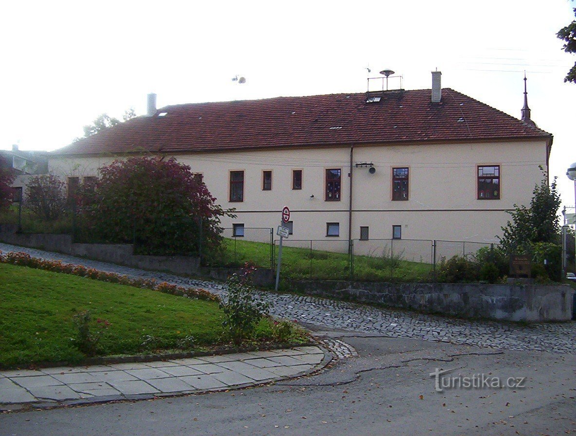 Eigene Drucke – Foytství (Gutshof) aus Bablerova náměstí – Foto: Ulrych Mir.