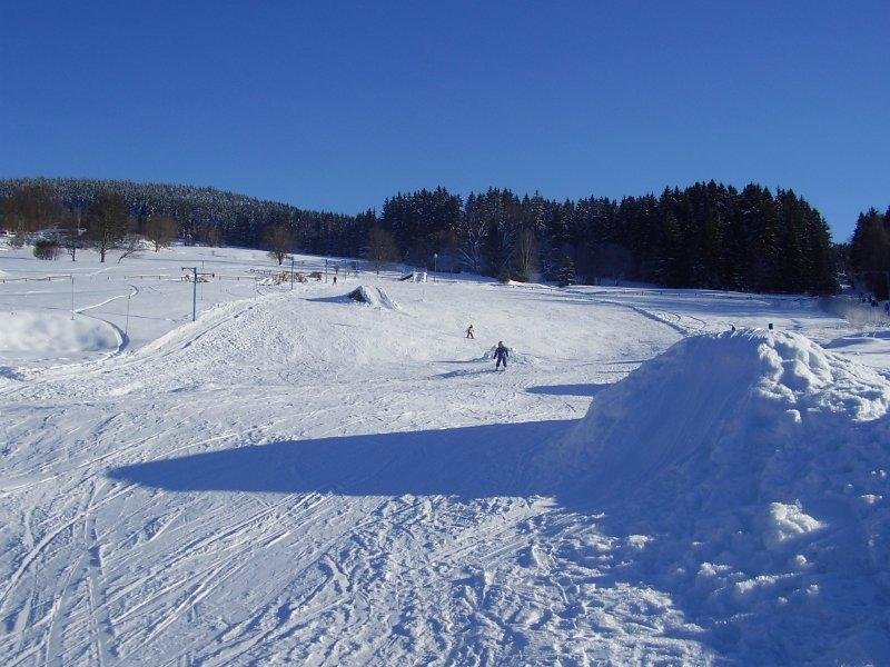 Solitude of skiing