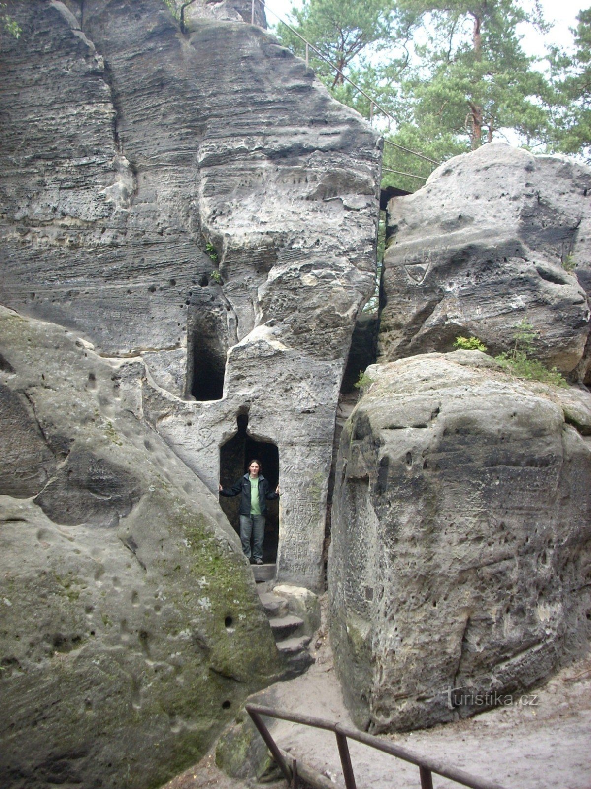 Samuels Höhle bei Sloup in Böhmen