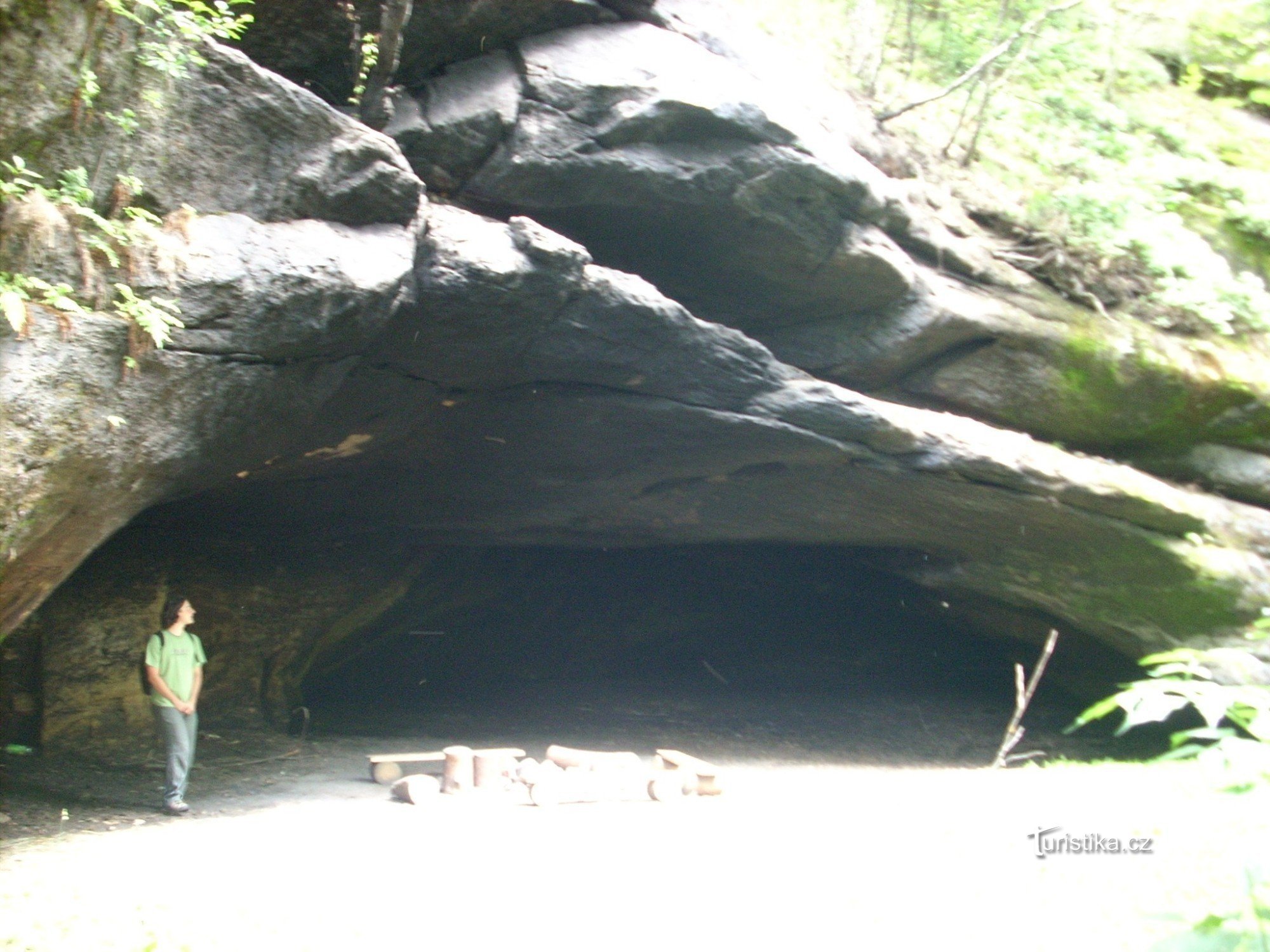 Samuels Höhle bei Sloup in Böhmen