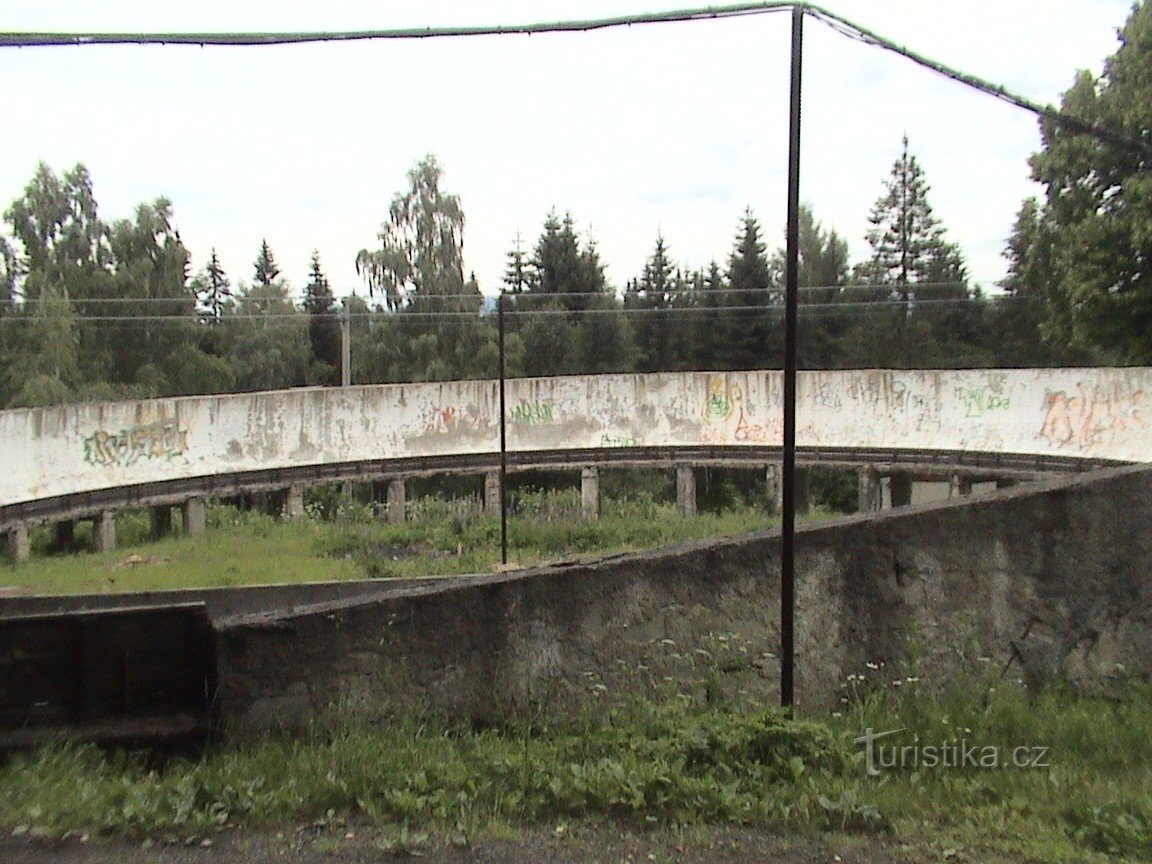 Rodelbahn in Smržovka (Jeleni kout)