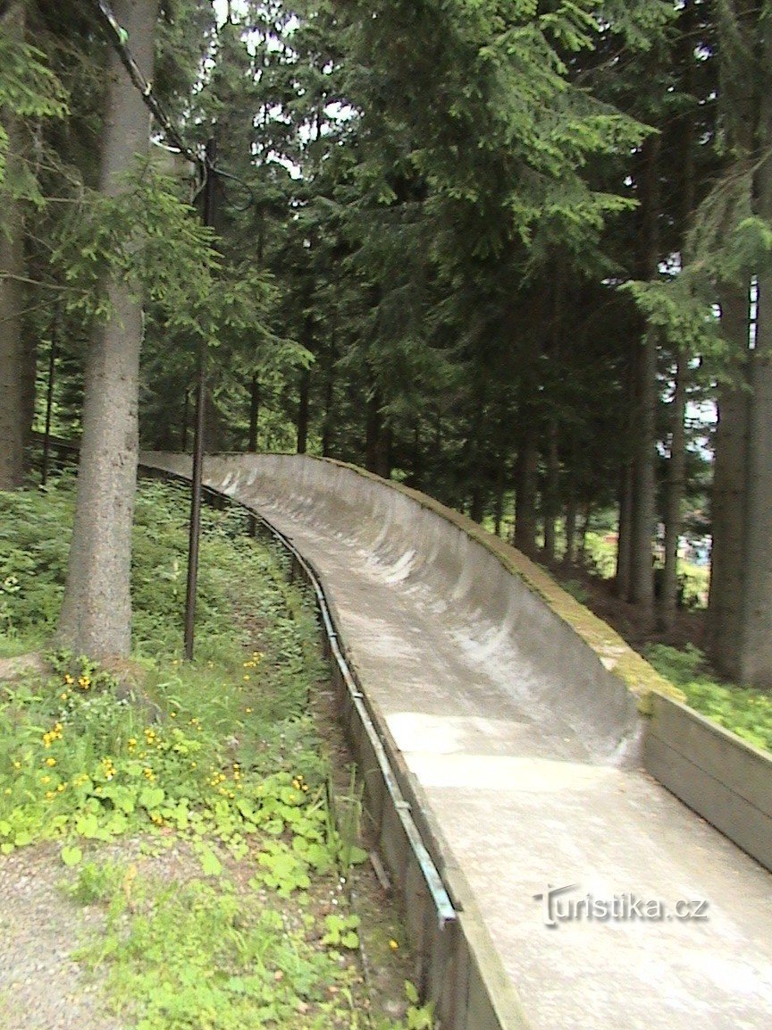 Chạy xe trượt băng ở Smržovka (Jeleni kout)