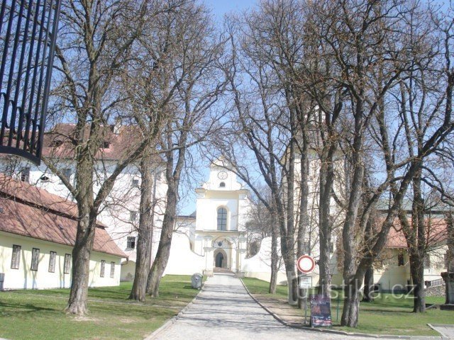 Santini's church on Zelená hora