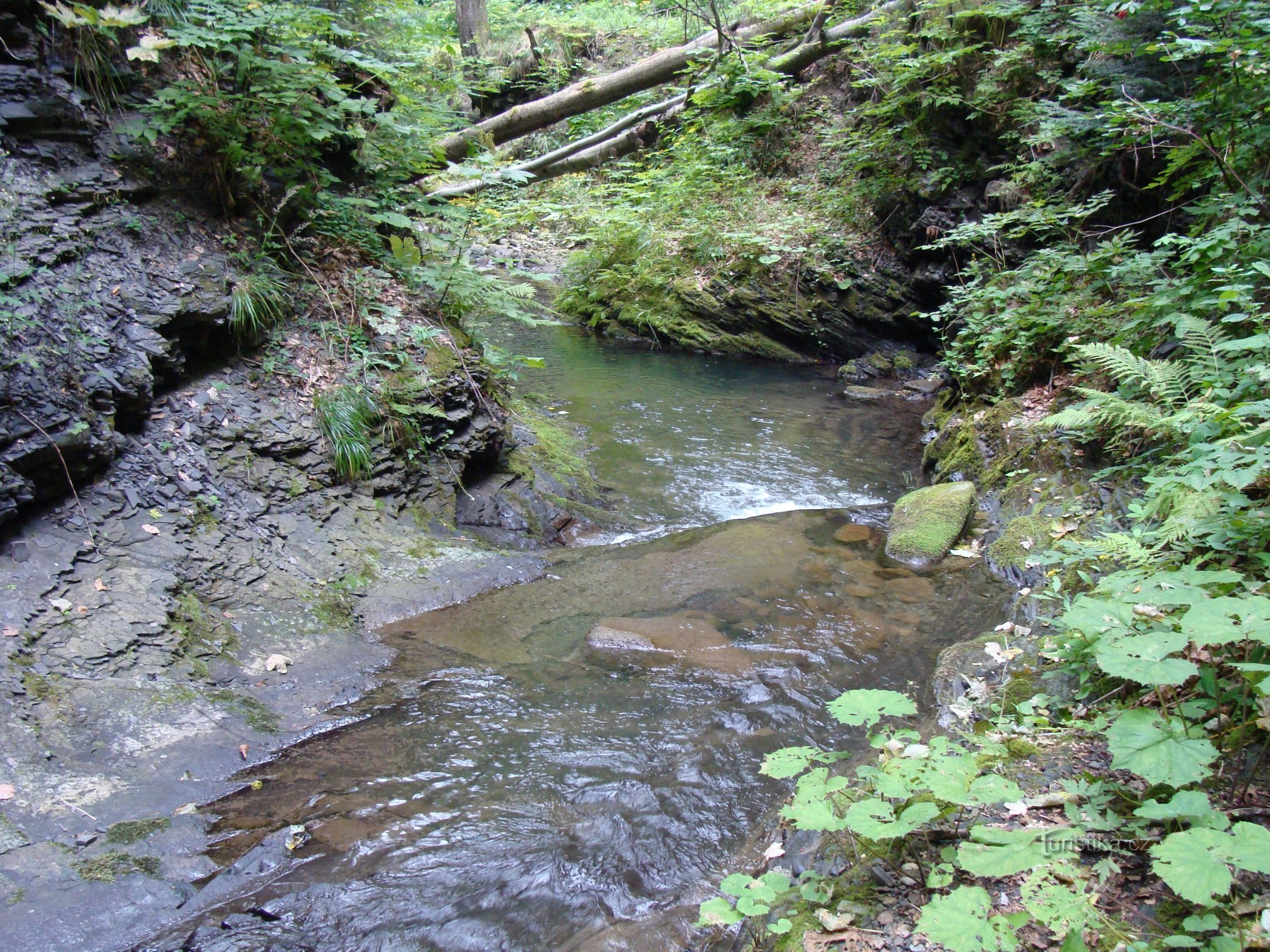 Satijnen watervallen - Malenovice