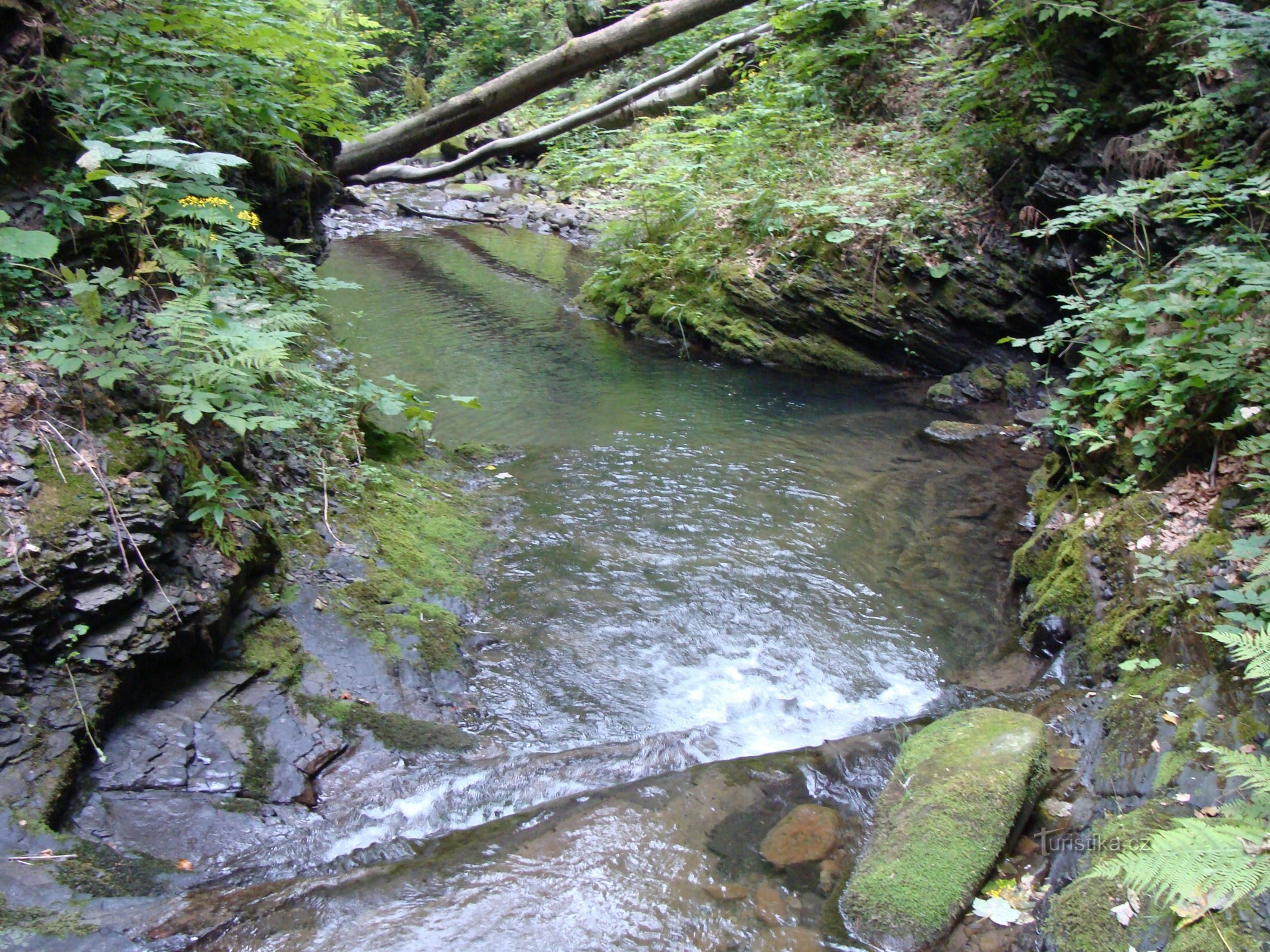 Satijnen watervallen - Malenovice