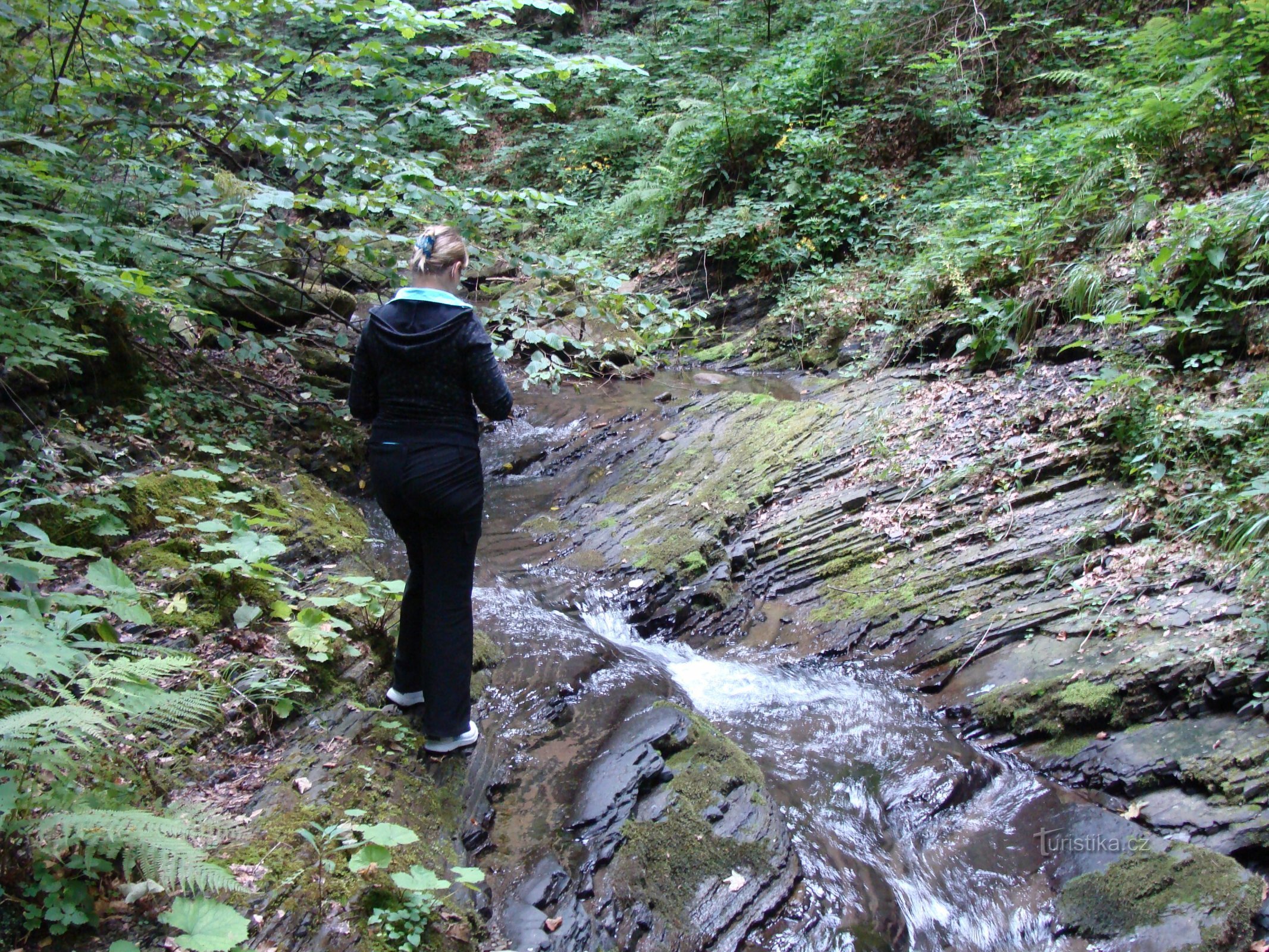 Satijnen watervallen - Malenovice