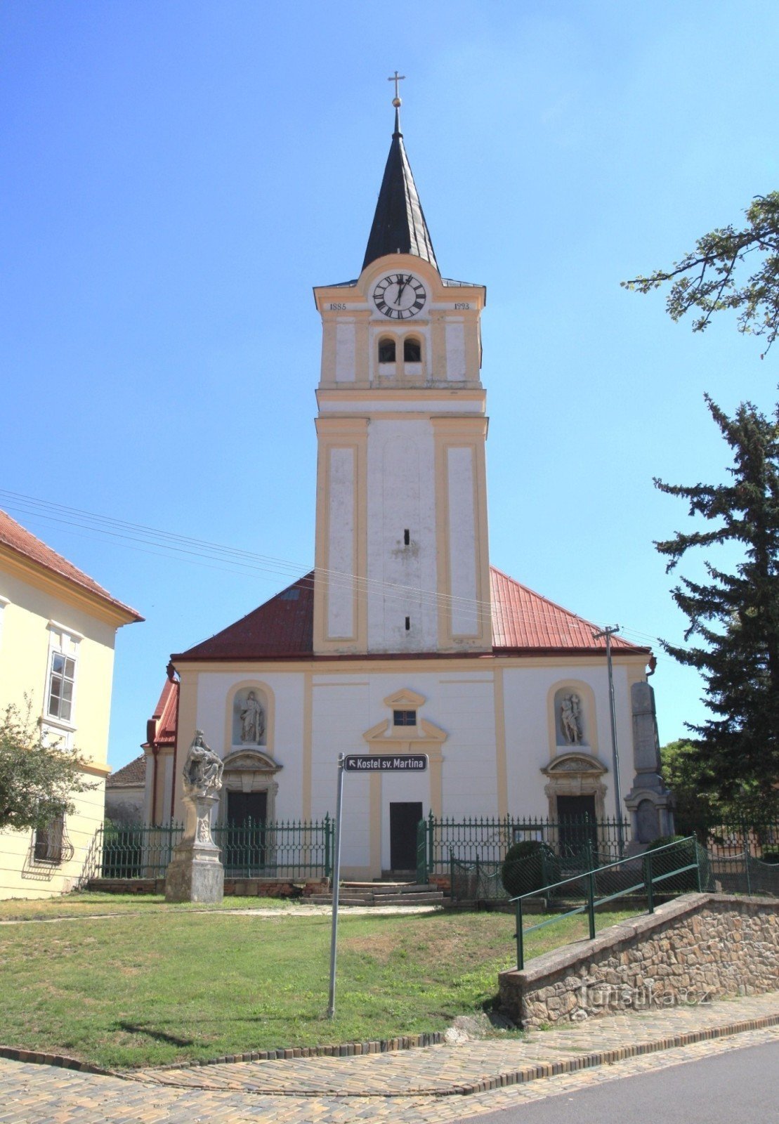 Šatov - kyrkan St. Martin