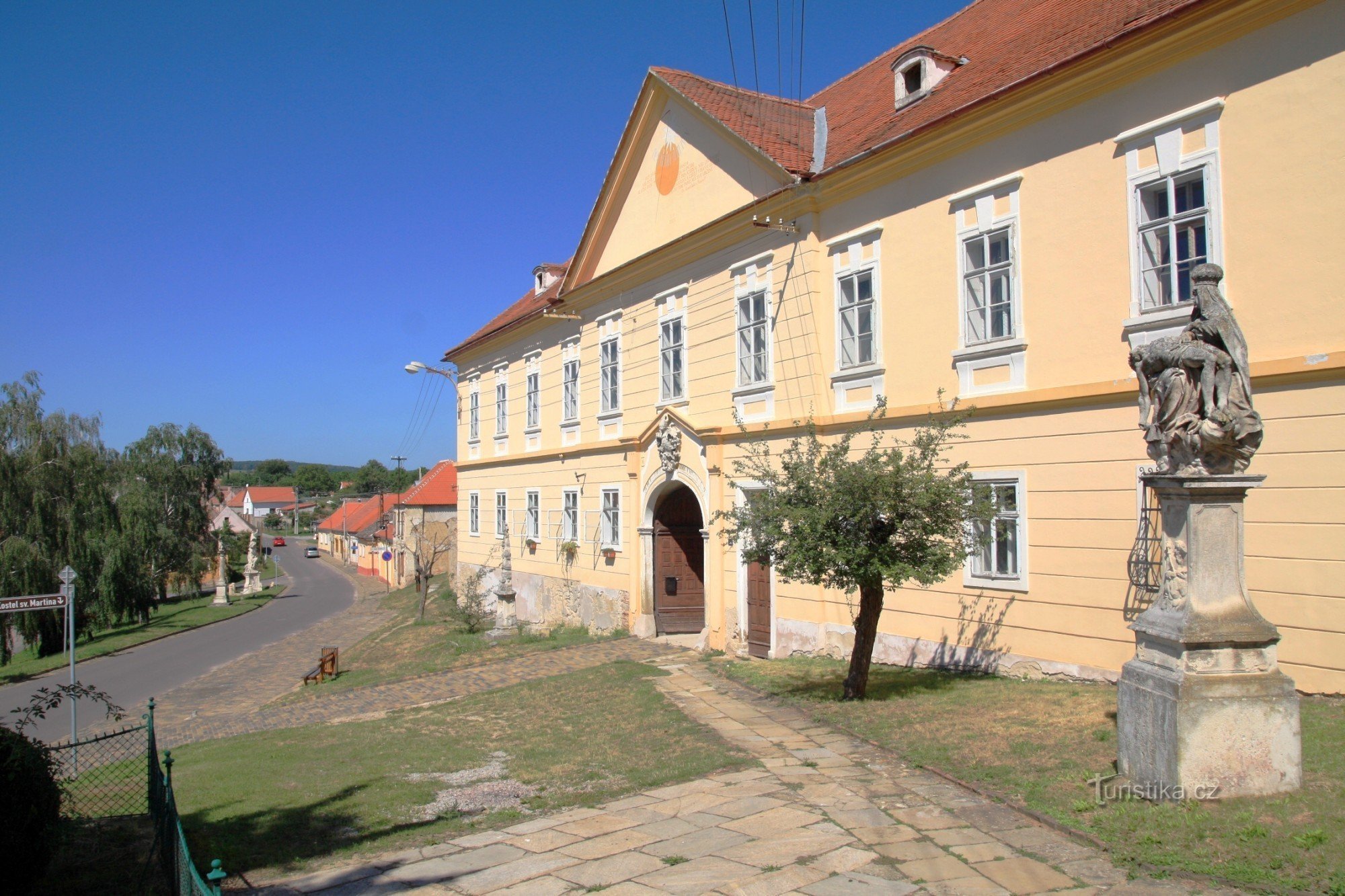 Šatov - zona dei monumenti del villaggio