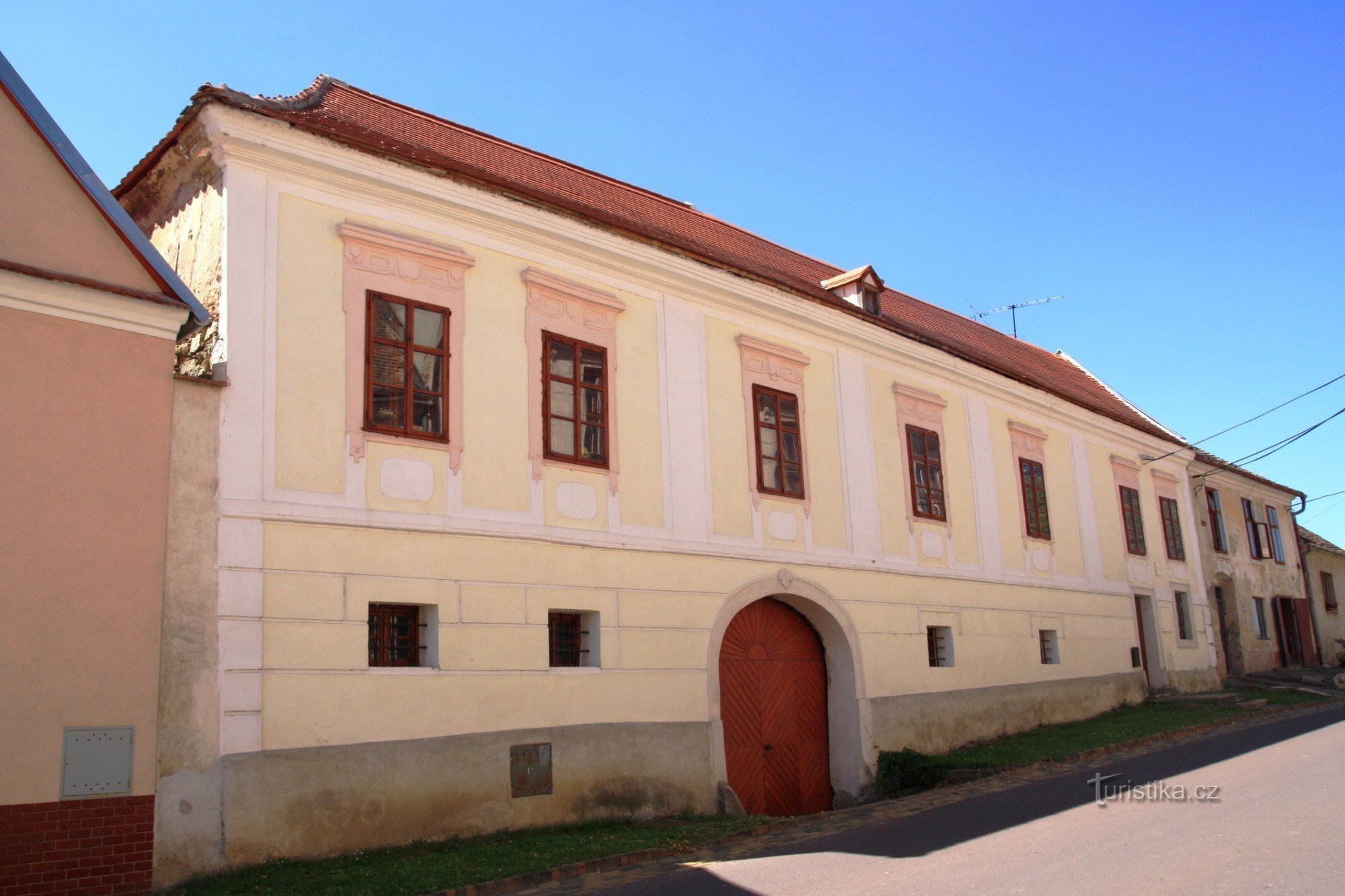 Šatov - zona dei monumenti del villaggio