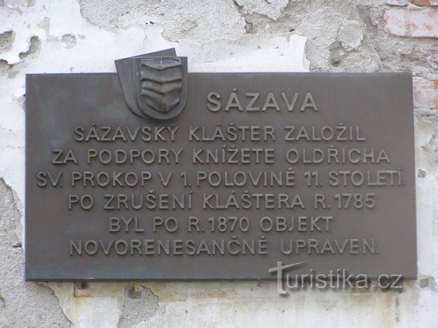 Sazava klooster