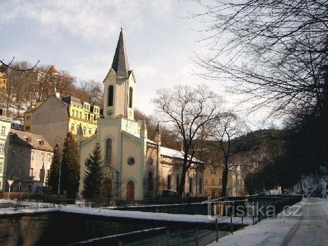 kör Dr. Pavla Farského 17: Fram till 1946 var den evangeliska kyrkan St. Peter. I en roman