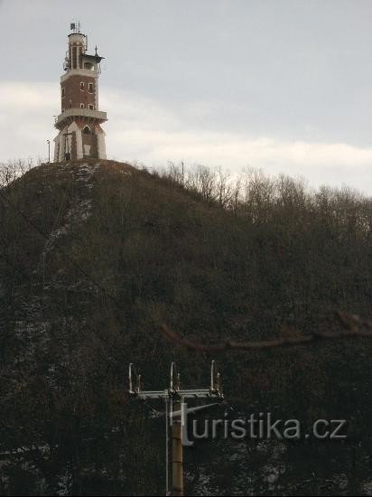 Schillers udsigtstårn: I juni 2000 afsluttede kommunekontoret reparationen af ​​trappen