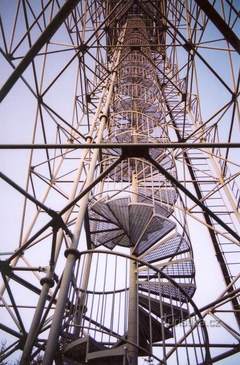 Lookout tower stairs