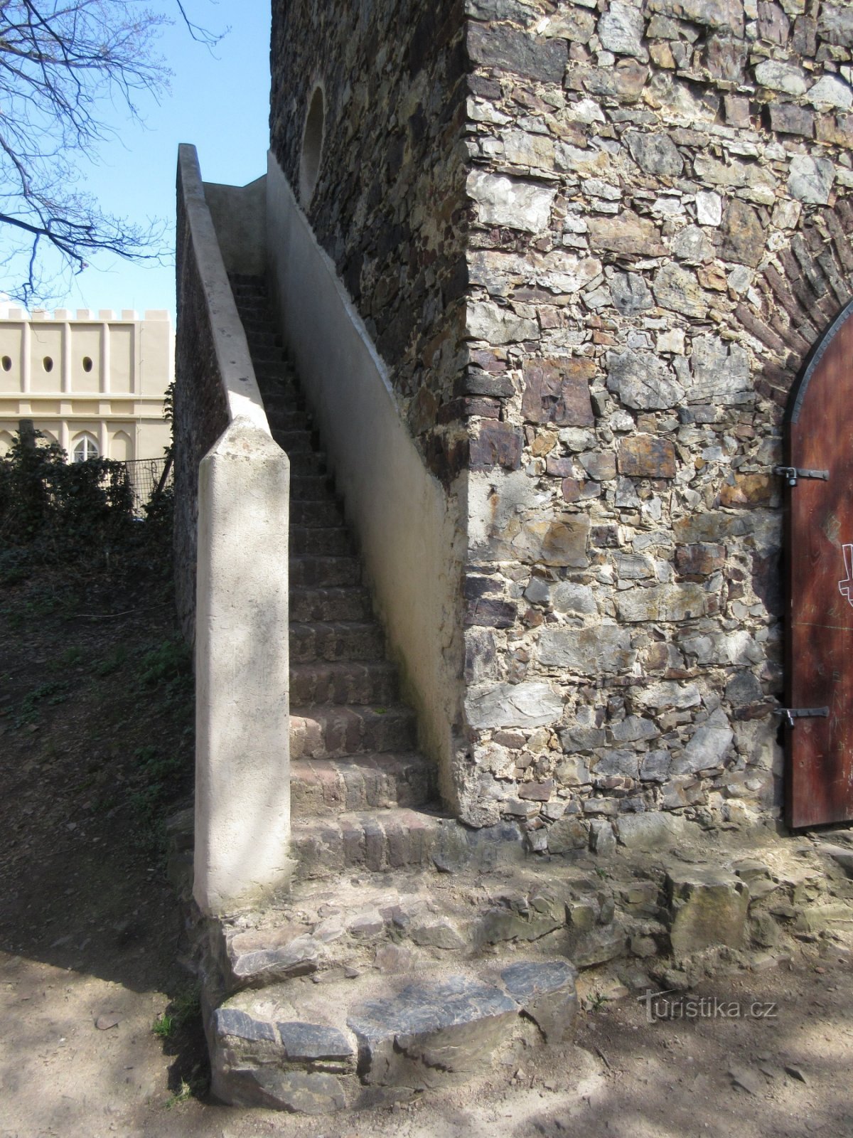 Stairs to the tower