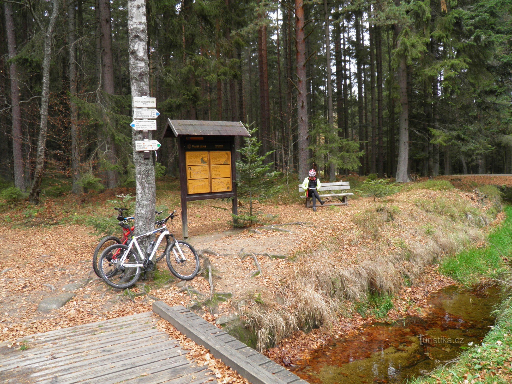 Schwarzenberg-kanalen - Raškov.