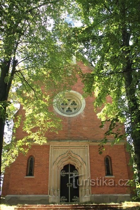 Šebetov - Kirche St. Anne