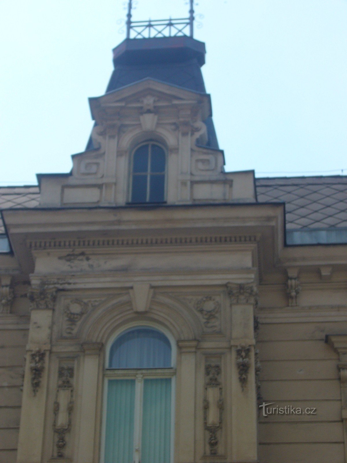 Art Nouveau-huizen aan de Nádražní-straat - Ostrava